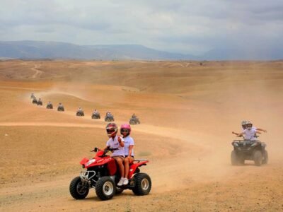 Quad Biking Marrakech through the Agafay Desert ATV tours